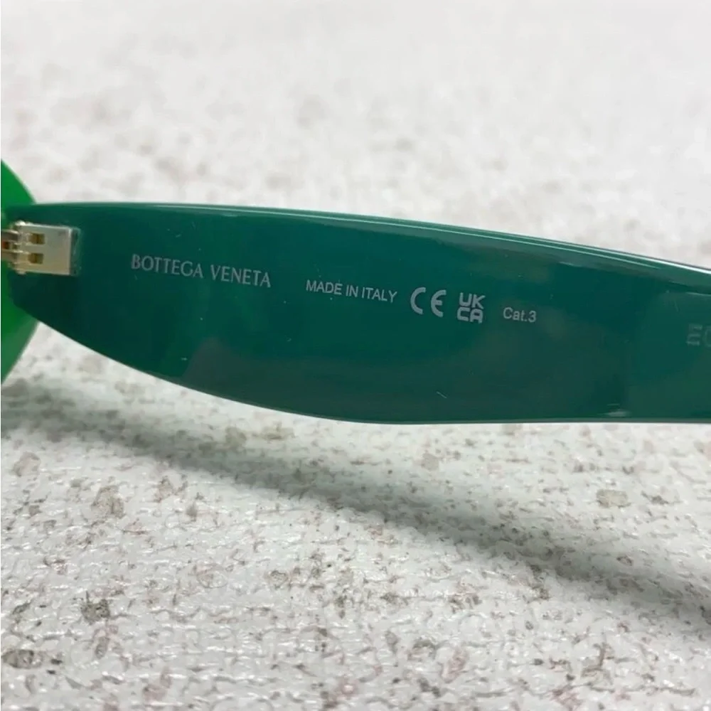 Bottega Veneta Green Sunglasses